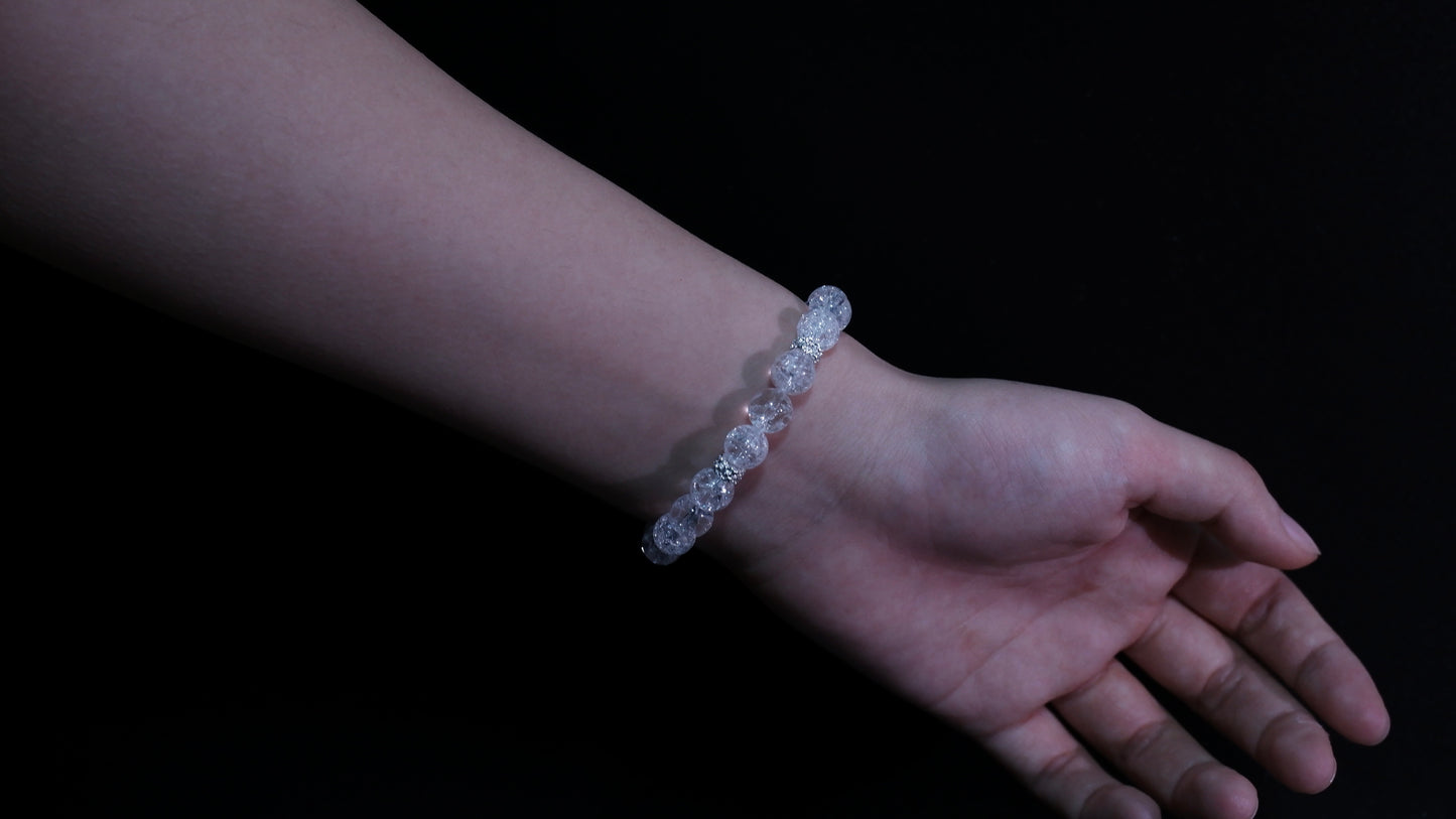 Diamanten im Himmel – Weißer Aragonit