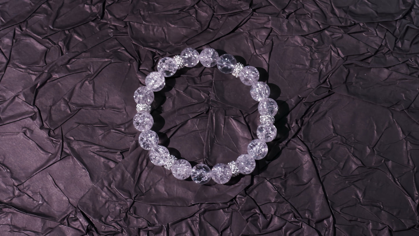 Diamanten im Himmel – Weißer Aragonit